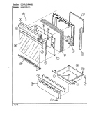 DOOR / DRAWER Diagram and Parts List for H3432SRW  Hardwick Range