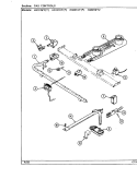 GAS CONTROLS Diagram and Parts List for H3221WTV  Hardwick Range