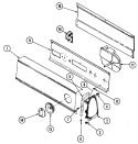 Part Location Diagram of 35-3692 Whirlpool PRESSURE SWITCH