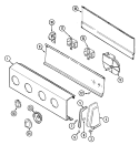 Part Location Diagram of 35-3843 Whirlpool Timer