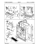 Part Location Diagram of 63466-1 Whirlpool BARRIER PLATE