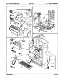 ICE & WATER DISPENSER Diagram and Parts List for CDNT22T9A 8B30A Admiral Refrigerator