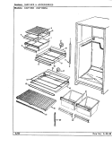 Part Location Diagram of 60570-49 Whirlpool FRAME, SHELF
