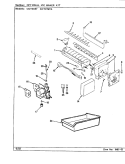 OPTIONAL ICE MAKER KIT Diagram and Parts List for CNT21W7 CC71A Crosley Refrigerator
