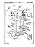 Part Location Diagram of 61001453 Whirlpool Drawer
