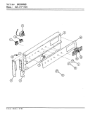 CONTROL PANEL Diagram and Parts List for EG9-77A539  Hardwick Range