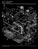 Part Location Diagram of 2614F007-90 Whirlpool PANEL, UPPER FRONT