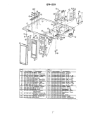 BASE & CONTROLLER Diagram and Parts List for EW239  Hardwick Microwave