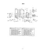 CONTROL Diagram and Parts List for M210  Hardwick Microwave