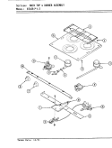 Part Location Diagram of 2001F082-50 Whirlpool TOP, MAIN STAINLESS STEEL