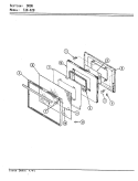 Part Location Diagram of 2402W154-23 Whirlpool LINING DOOR