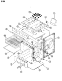 Part Location Diagram of 3601F114-45 Whirlpool NLABAFFLE, FLUE BOX