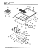 Part Location Diagram of 2002F069-60 Whirlpool NLATOP, MAIN CONTROL PANEL