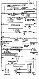WIRING INFORMATION Diagram and Parts List for RSW2400CKE  International Refrigerator