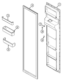 Part Location Diagram of 69873-5 Whirlpool SHELF, PICK-OFF