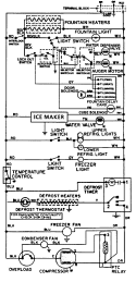 WIRING INFORMATION (REV.11) Diagram and Parts List for RSW2400CKE  International Refrigerator