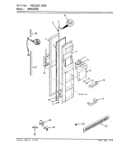 Part Location Diagram of 65701-13 Whirlpool SHELF FRONT