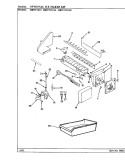 OPTIONAL ICE MAKER KIT Diagram and Parts List for HRNT1515A BF10A Hoover Refrigerator