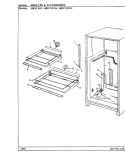 SHELVES & ACCESSORIES Diagram and Parts List for HRNT1919H BF65A Hoover Refrigerator