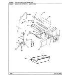 OPTIONAL ICE MAKER KIT Diagram and Parts List for HRNT1919H BF65A Hoover Refrigerator