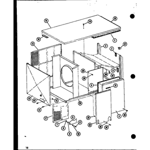 Diagram 8 Diagram and Parts List for D67472-1C P67472-1C Amana Furnace