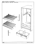 SHELVES & ACCESSORIES Diagram and Parts List for HRNT1515H BF11F Hoover Refrigerator