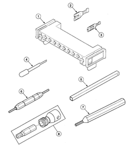 Tools Diagram and Parts List for SSE907LF1500  Speed Queen Dryer