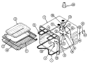 Part Location Diagram of 12001403 Whirlpool OVEN LINER