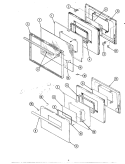 Part Location Diagram of 3802F026-80 Maytag BRACE