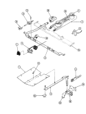 LOWER OVEN CONTROL Diagram and Parts List for CKG8421MA729RG  Hardwick Wall Oven