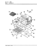 OVEN Diagram and Parts List for CPJ8441KW919D  Hardwick Microwave Oven Combo
