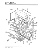 UPPER BODY Diagram and Parts List for CPJ8441KA719D  Hardwick Range