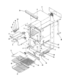 OVEN (EPE7 - 31819AE, EPE7 - 41819AE) Diagram and Parts List for EPE7-11819AE  Hardwick Wall Oven