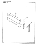 CONTROL PANEL Diagram and Parts List for 15GA-1  Magic Chef Range