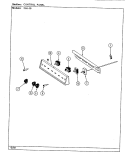 CONTROL PANEL Diagram and Parts List for 15HA-10-94  Magic Chef Range
