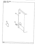 BODY (REAR) Diagram and Parts List for 15HA-10-94  Magic Chef Range