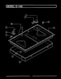 BURNER BOX ASSY. Diagram and Parts List for G-436  Hardwick Cooktop