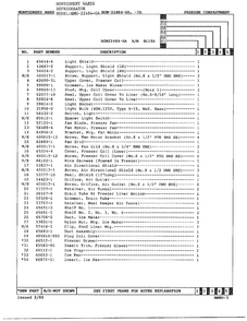 Freezer Compartment Page 2 Diagram and Parts List for 22484-OA  Admiral Refrigerator