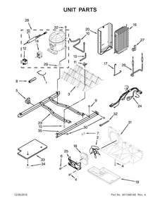 Part Location Diagram of W10836751 Whirlpool COVER-UNIT