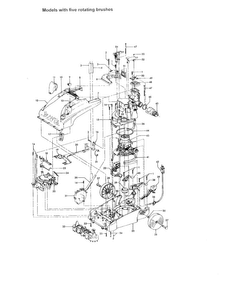 Hood/main Body Diagram and Parts List for F5866-920  Hoover Steamer