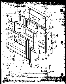 Section 4 Diagram and Parts List for RO-10A P74067-5M Amana Microwave