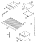 Part Location Diagram of 70110-1 Whirlpool Fastener