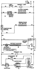 WIRING INFORMATION Diagram and Parts List for GT17A83A  Admiral Refrigerator
