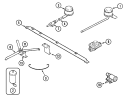 BURNER ASSEMBLY Diagram and Parts List for 85RB-3BK  Magic Chef Cooktop