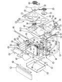 BODY Diagram and Parts List for EPF9-81KS9A  Hardwick Range