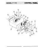 Part Location Diagram of 7912P018-60 Maytag GLASS, CONTROL PANEL