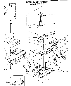 Powermate Parts Diagram and Parts List for 1162216182  Kenmore Filters & Accessories