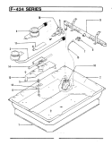 Part Location Diagram of 4011F099-23 Maytag BOTTOM, BURNER BOX