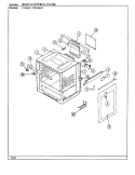 Part Location Diagram of 4002F063-80 Whirlpool BACK, MAIN