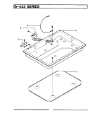 BURNER BOX Diagram and Parts List for G-433  Hardwick Cooktop